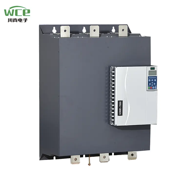 صفحه نمایش LCD ساخته شده در Bypass Soft Starter 1000kW