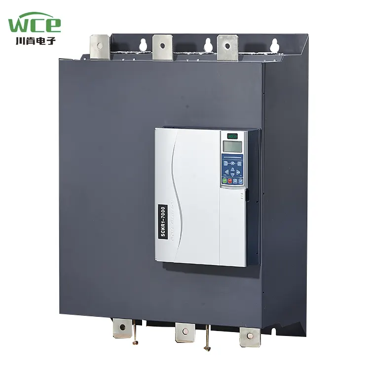 صفحه نمایش LCD ساخته شده در Bypass Soft Starter 800kW